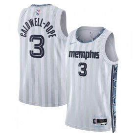 Canotte Uomo Memphis Grizzlies Kentavious Caldwell Pope Nike 2025-26 City Edition Grigio Swingman
